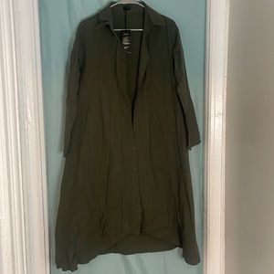 Vonda Dark Green Tunic- S